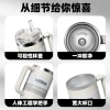 Cross-border dual-drink car cup, 304 stainless steel insulated and chilled coffee cup, large-capacity ice cup, 40oz car cup Item Picture